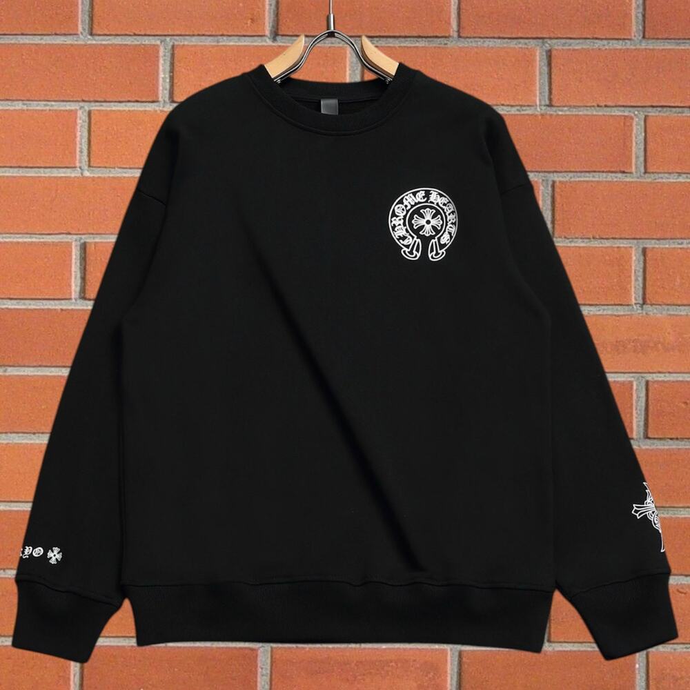 Chrome Hearts Classic Black Sweatshirt